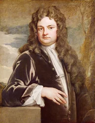 Portræt af Sir Richard Steele (1672-1729) 1711